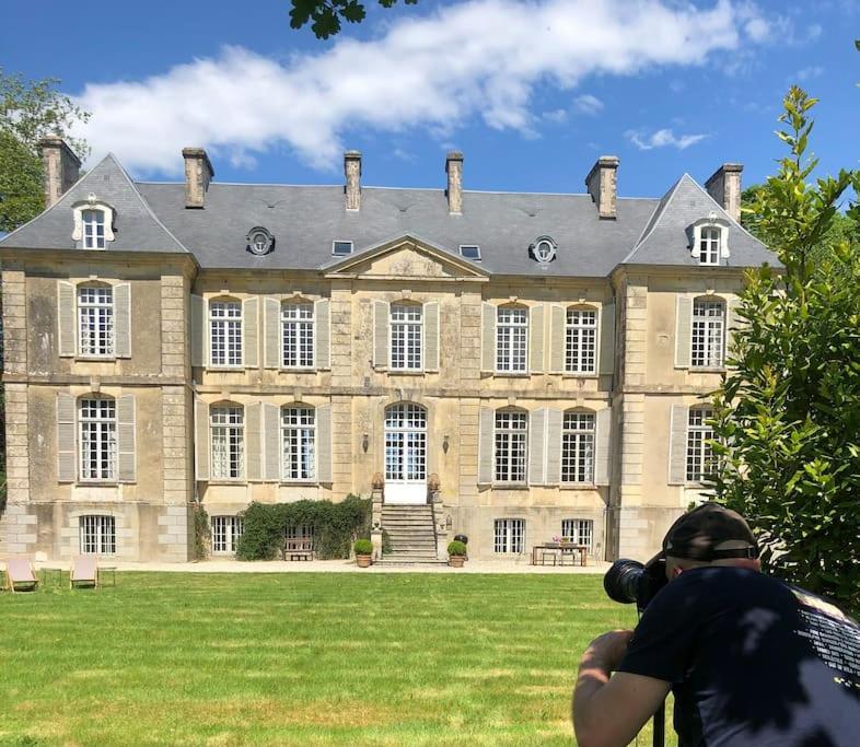 Charming 18Th Century Chateau, Near Bayeux In Calvados, Normandie Livry  외부 사진